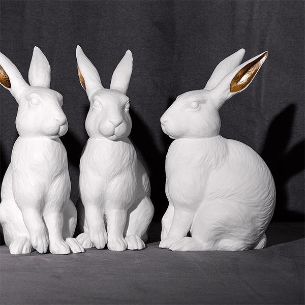 L'Objet Lapin Sculpture - Thirty Six Knots - thirtysixknots.com