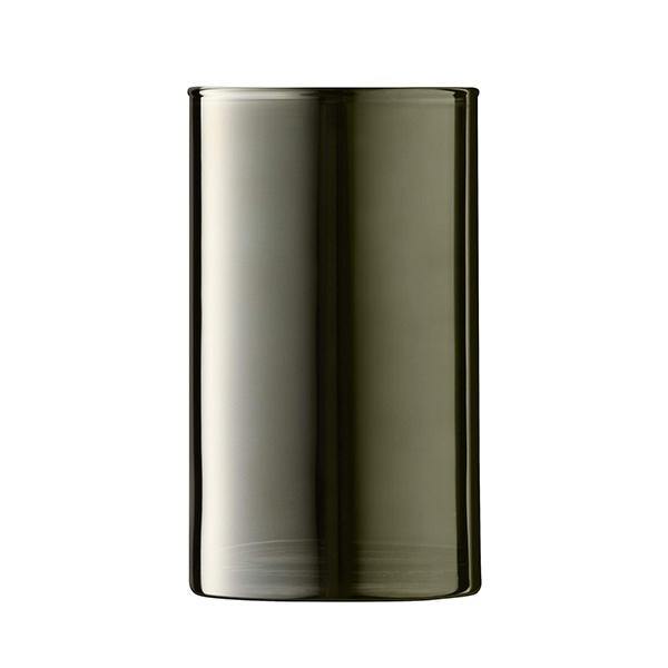 LSA International Flower Metallic Glass CylinderVase - Thirty Six Knots - thirtysixknots.com