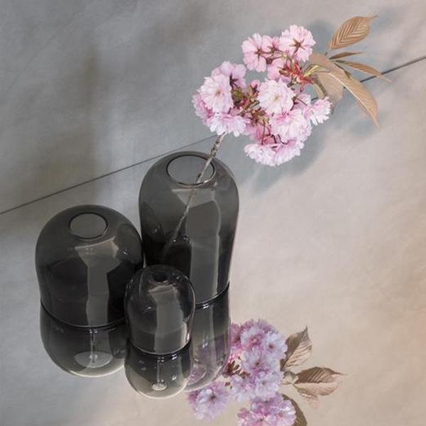 Audo Copenhagen Troll Glass Vase - Smoke - Thirty Six Knots - thirtysixknots.com