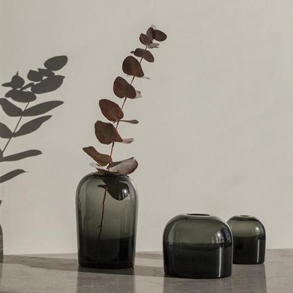 Audo Copenhagen Troll Glass Vase - Smoke - Thirty Six Knots - thirtysixknots.com