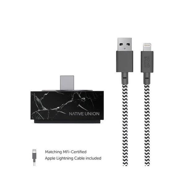 Native Union Dock+ Lightning Marble Edition - Thirty Six Knots - thirtysixknots.com