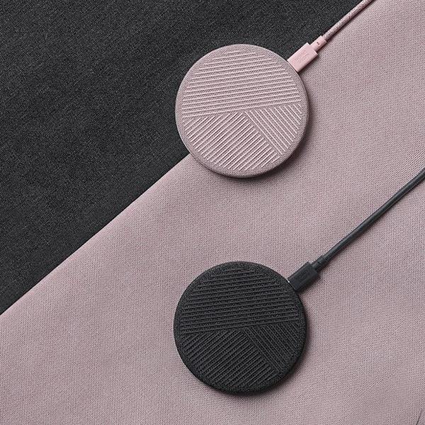 Native Union Drop Wireless Fabric Charger Slate - Thirty Six Knots - thirtysixknots.com