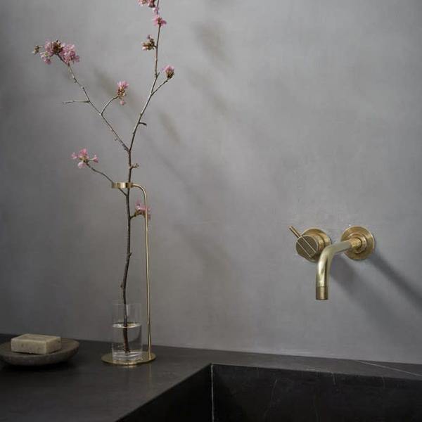 Audo Copenhagen Brass Stem Vase by DUBOKK - Thirty Six Knots - thirtysixknots.com