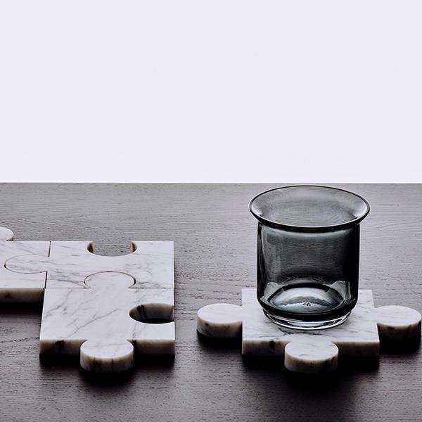 Stone Cut Marble Puzzle Coasters - Thirty Six Knots - thirtysixknots.com