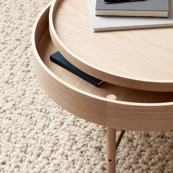 Audo Copenhagen Turning Table - Thirty Six Knots - thirtysixknots.com