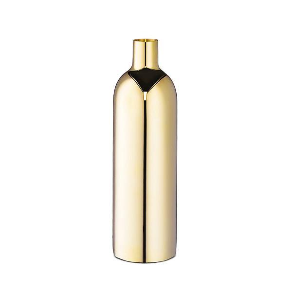 Skultuna Via Fondazza Brass Vase - Thirty Six Knots - thirtysixknots.com
