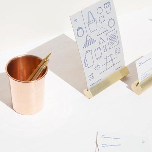 Yield Brass Georail Photo & Card Holder - Thirty Six Knots - thirtysixknots.com