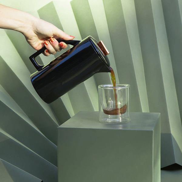 Yield Ceramic Gloss French Press - 850 mL - Thirty Six Knots - thirtysixknots.com