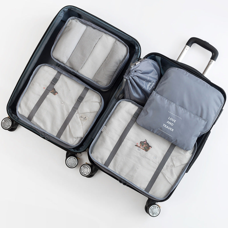 8-Piece Travel Clothing Storage Set