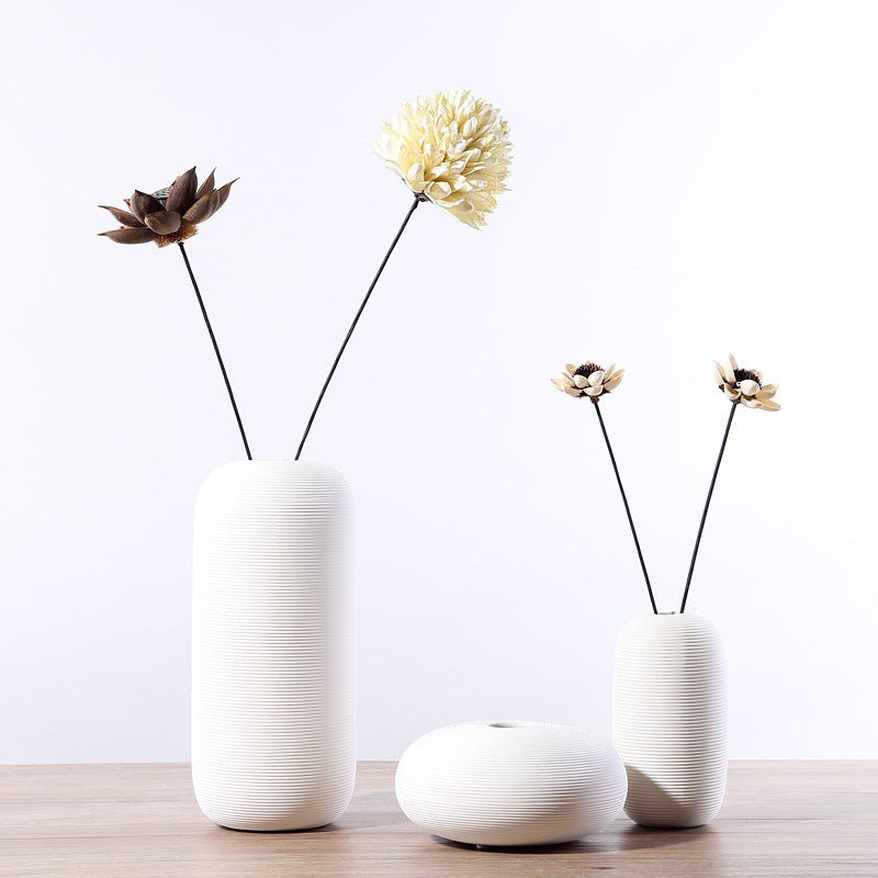 Nordic Ceramic Vase Set