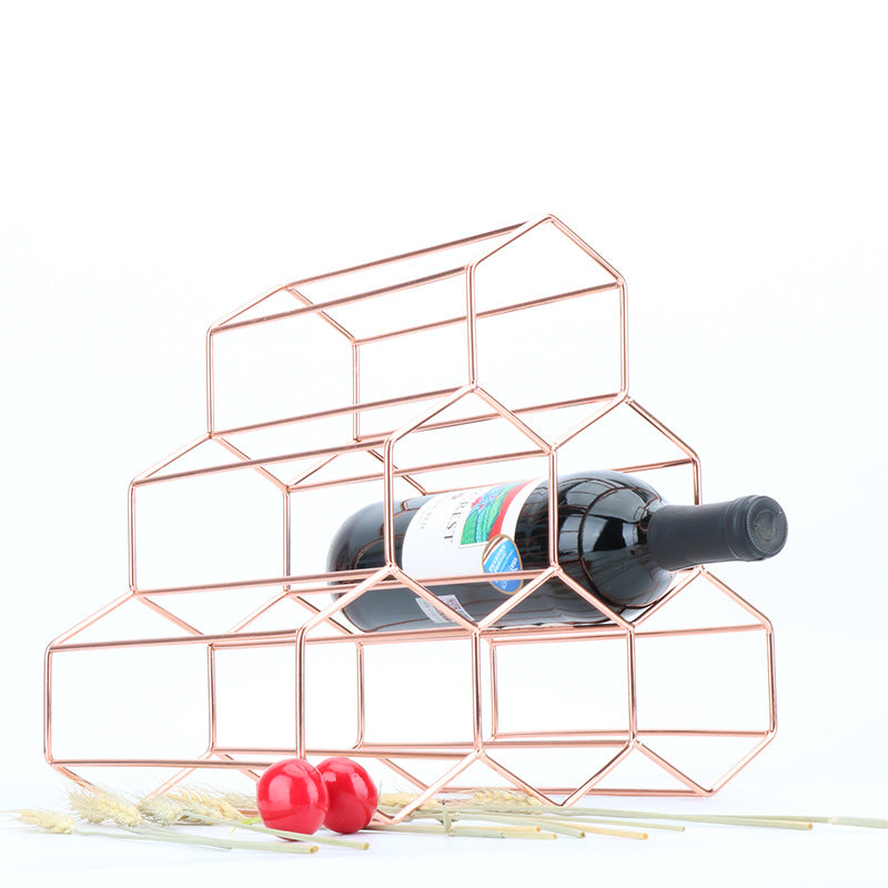 Honeycomb Wine Rack