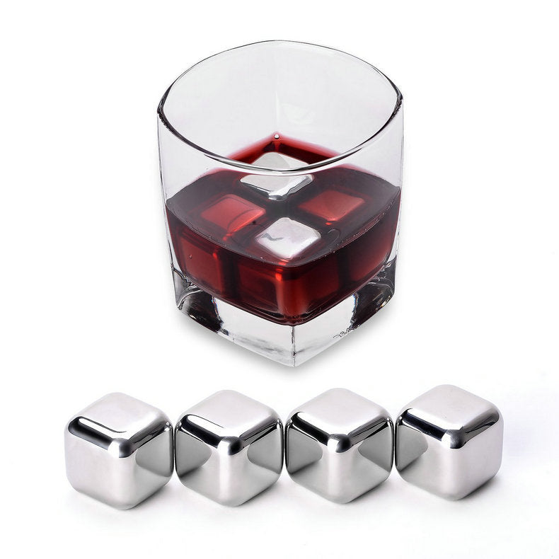 Stainless Steel Whisky Ice Wine Stones