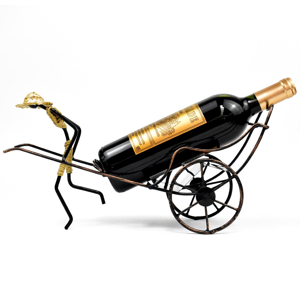 Retro Rickshaw Wine Rack