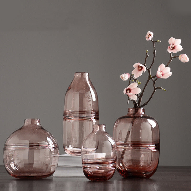 Modern Nordic Transparent Glass Vase