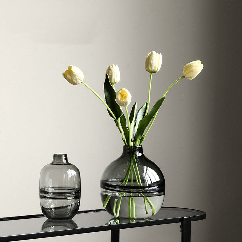 Modern Nordic Transparent Glass Vase