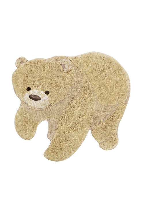 Washable Animal Rug Bear