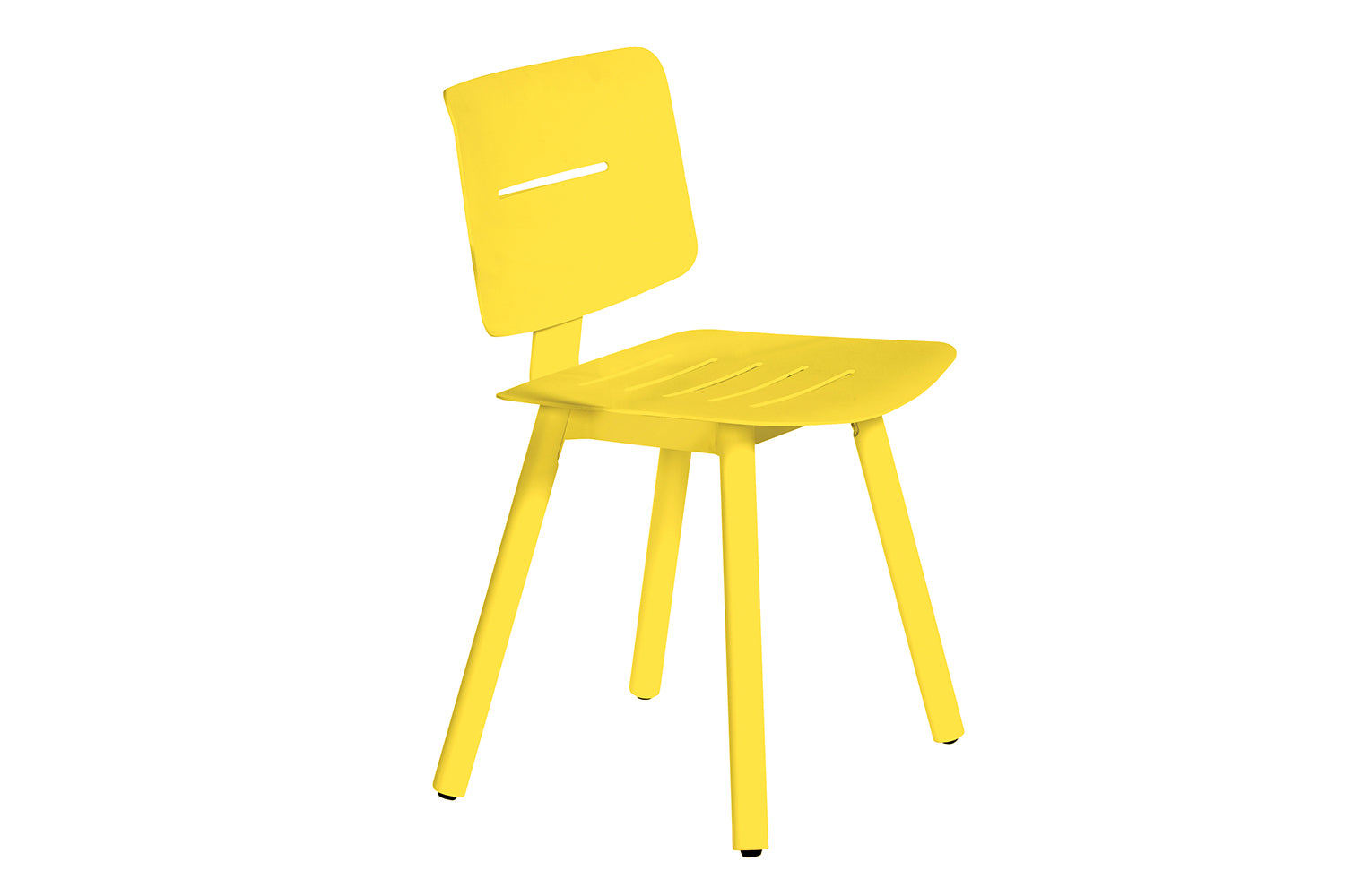 COCO SIDE CHAIR WITH ALUMINUM LEGS