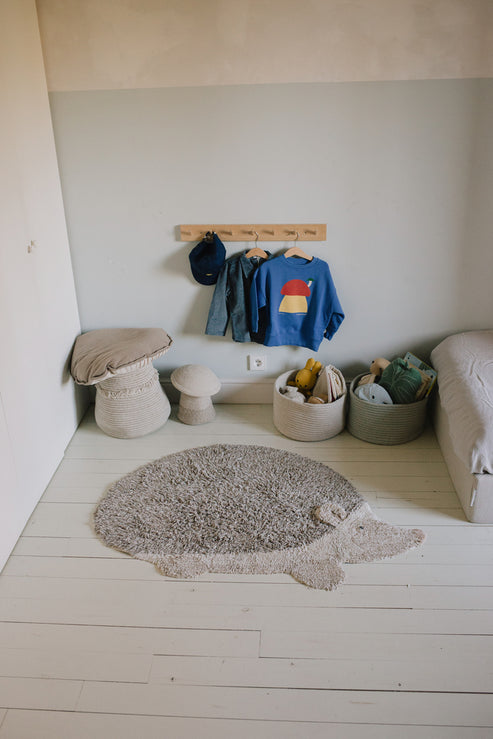 Washable Animal Rug Hedgehog