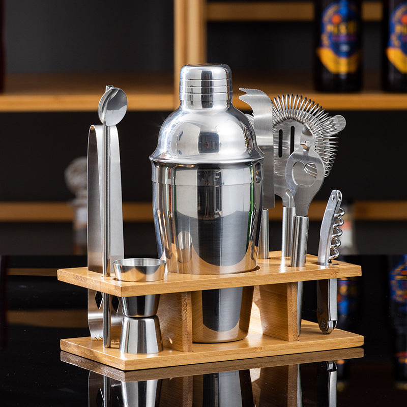 Stainless Steel Bartending Set - Cocktail Shaker and Bartending Tools for Bar Use