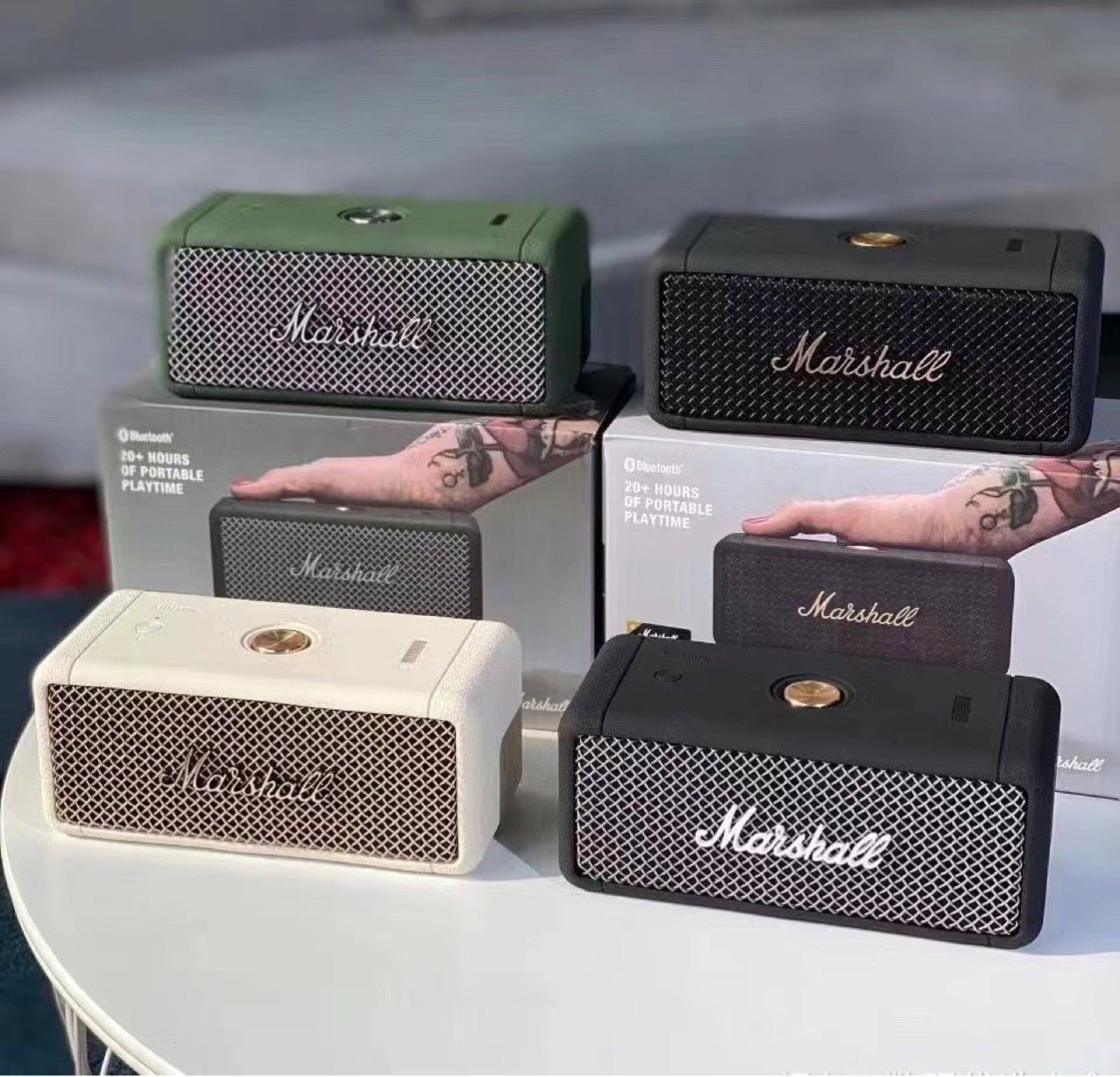 MARSHALL EMBERTON Marshall portable wireless Bluetooth speaker