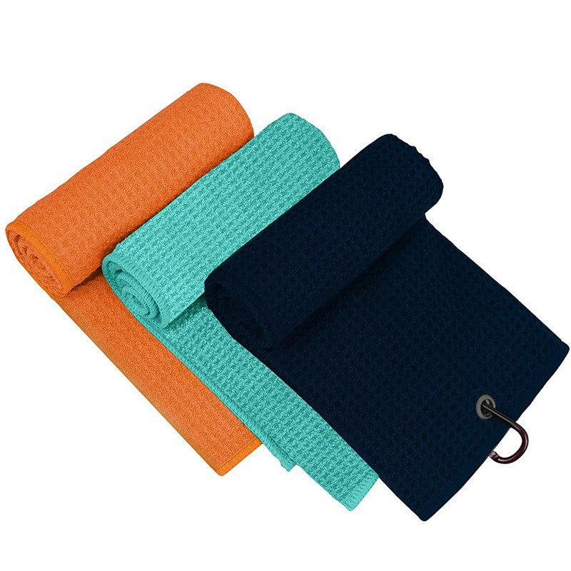 Waffle Golf Towel – Ultra-Absorbent Sports Towel