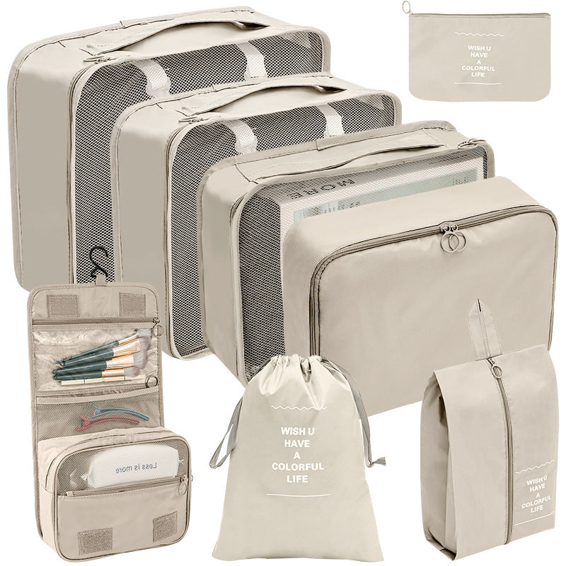 Travel Storage Twill Set – 7-Piece Organizer Bag