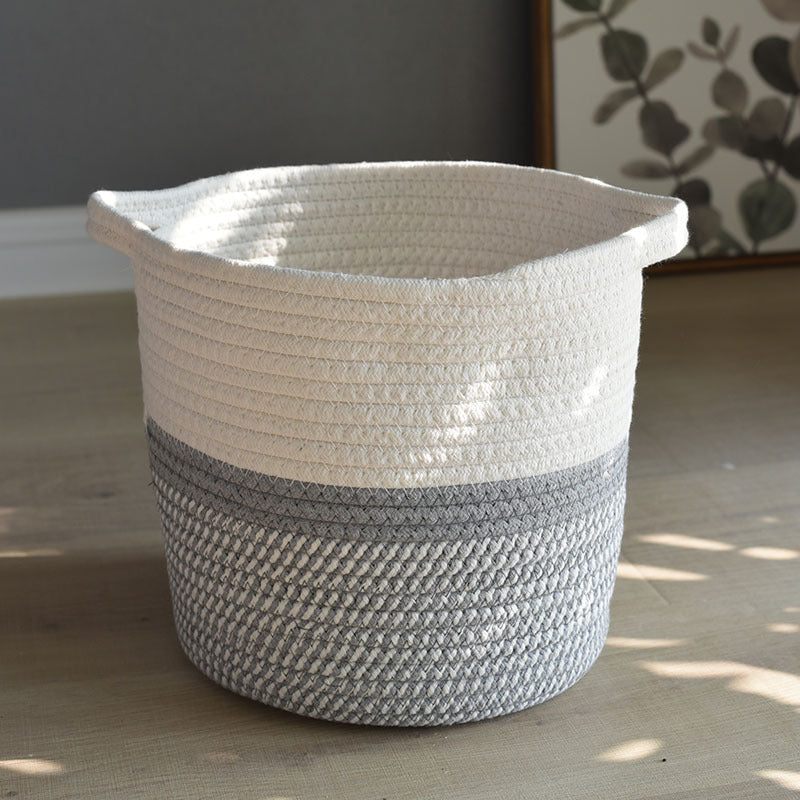 Cotton Rope Woven Hanging Basket