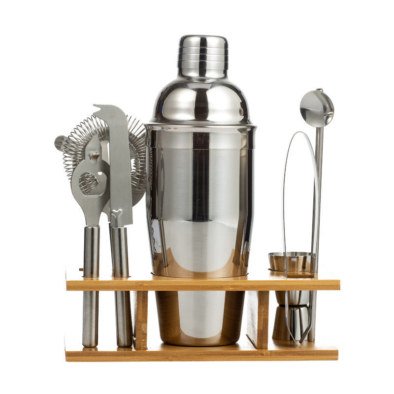 Stainless Steel Bartending Set - Cocktail Shaker and Bartending Tools for Bar Use