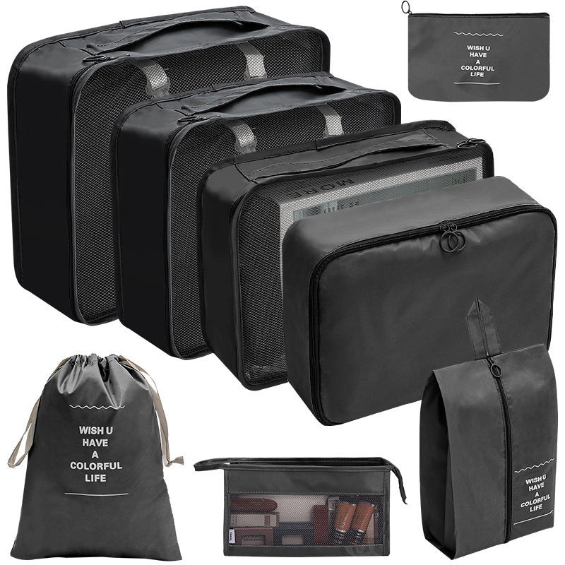 Travel Storage Twill Set – 7-Piece Organizer Bag