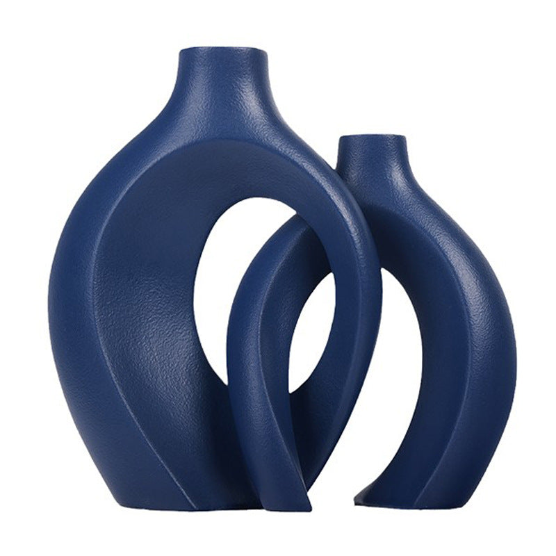 Nordic Ceramic Vase Set of 2