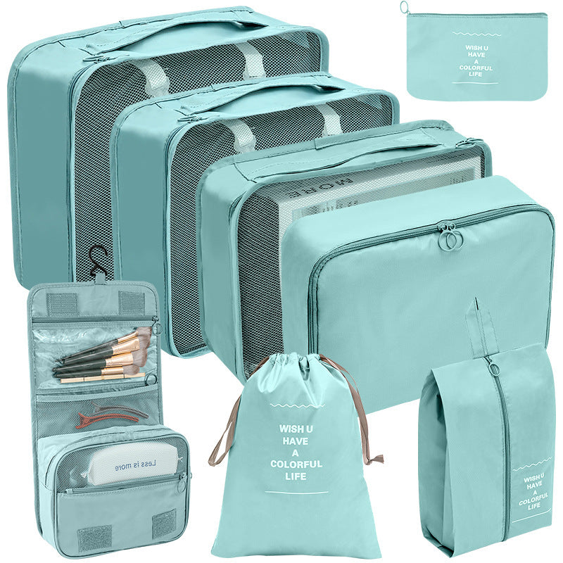 Travel Storage Twill Set – 7-Piece Organizer Bag