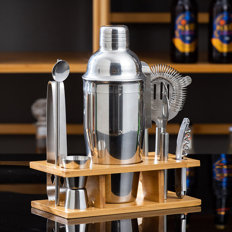 Stainless Steel Bartending Set - Cocktail Shaker and Bartending Tools for Bar Use