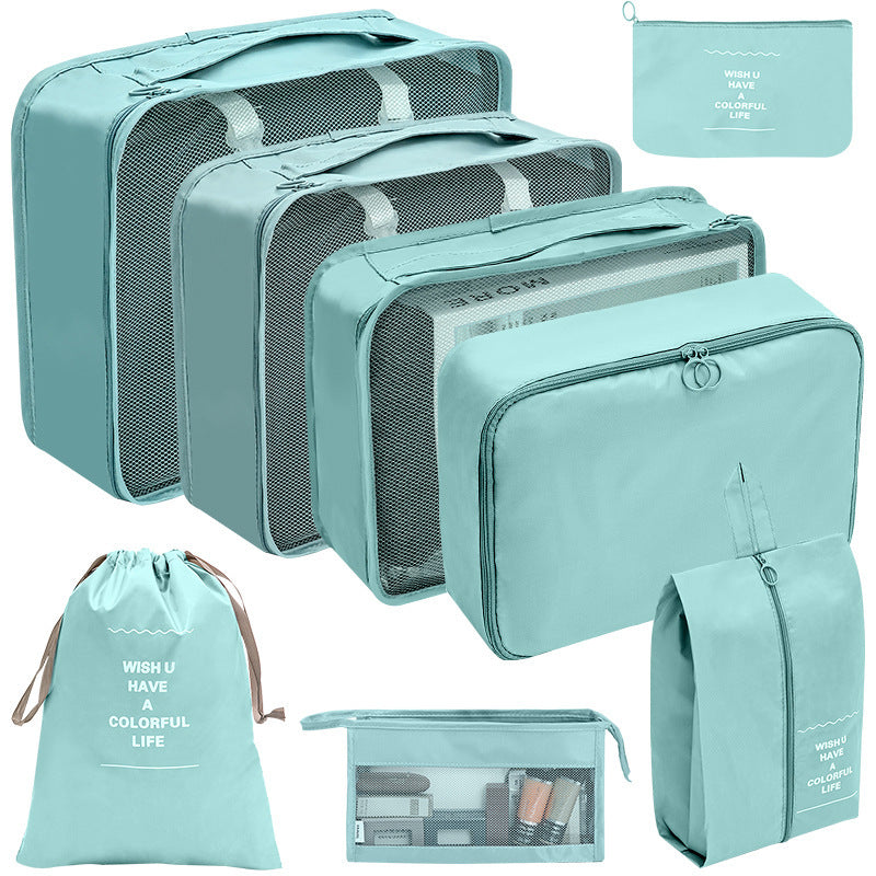 Travel Storage Twill Set – 7-Piece Organizer Bag