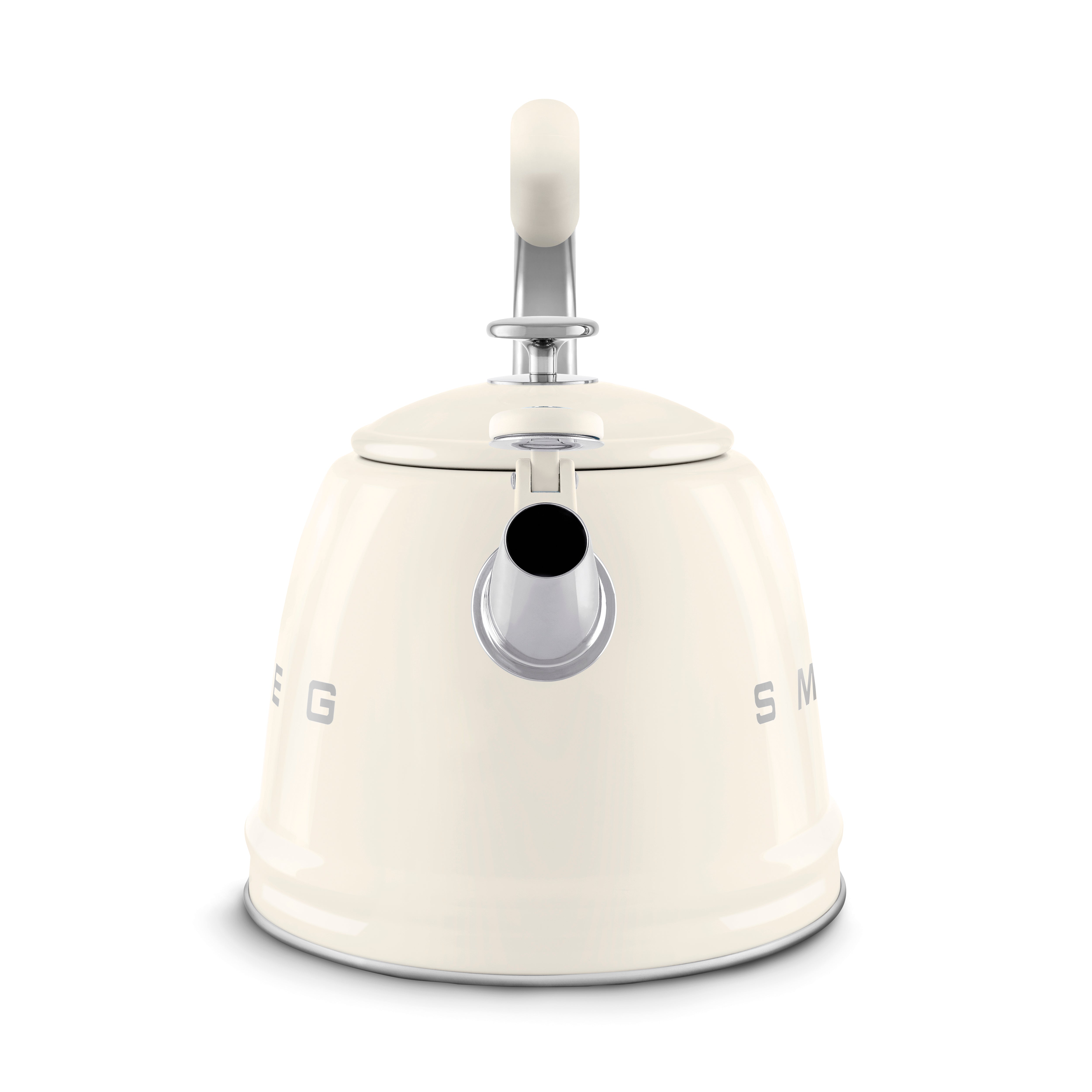 Smeg Whistling Kettle 2.3L-Cream