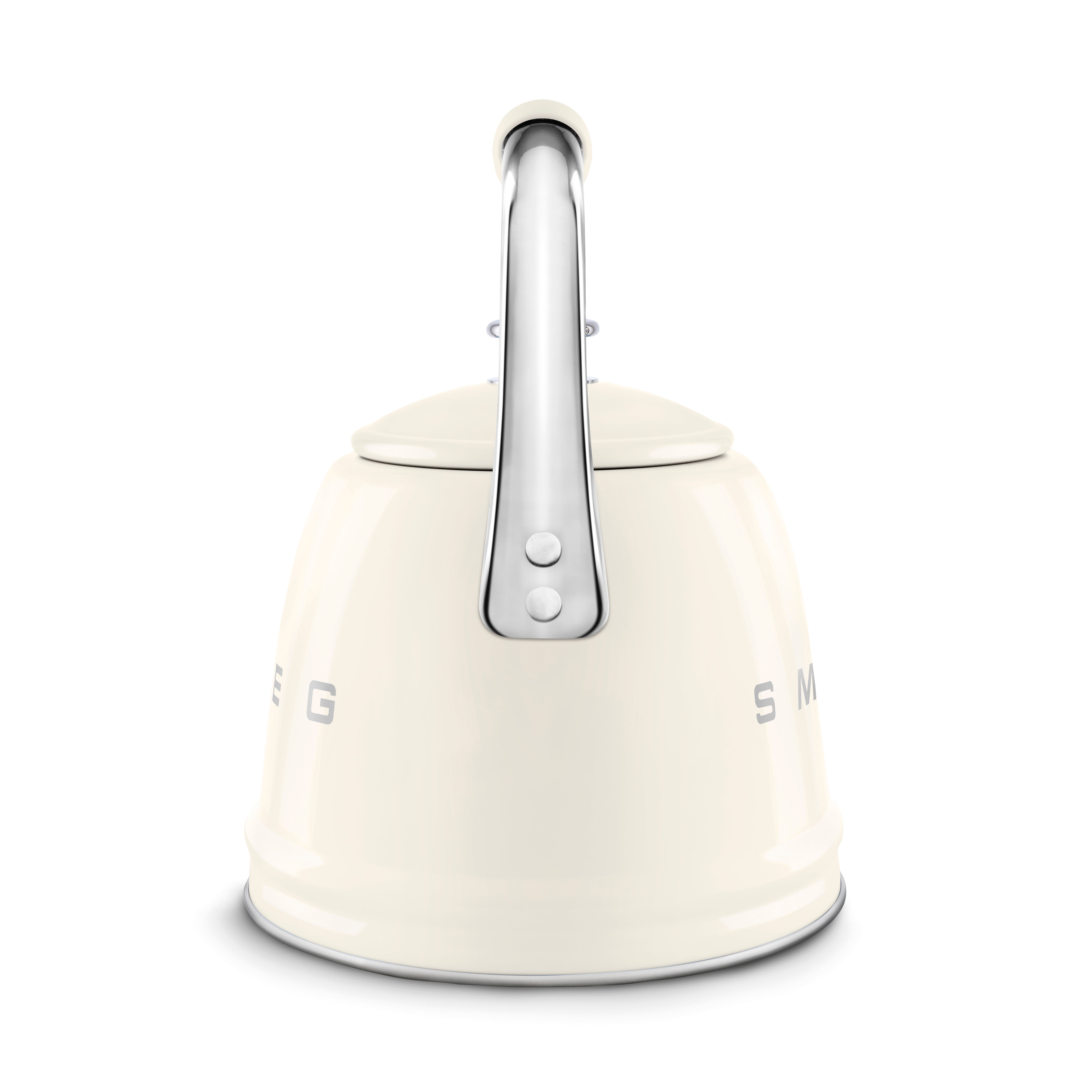 Smeg Whistling Kettle 2.3L-Cream