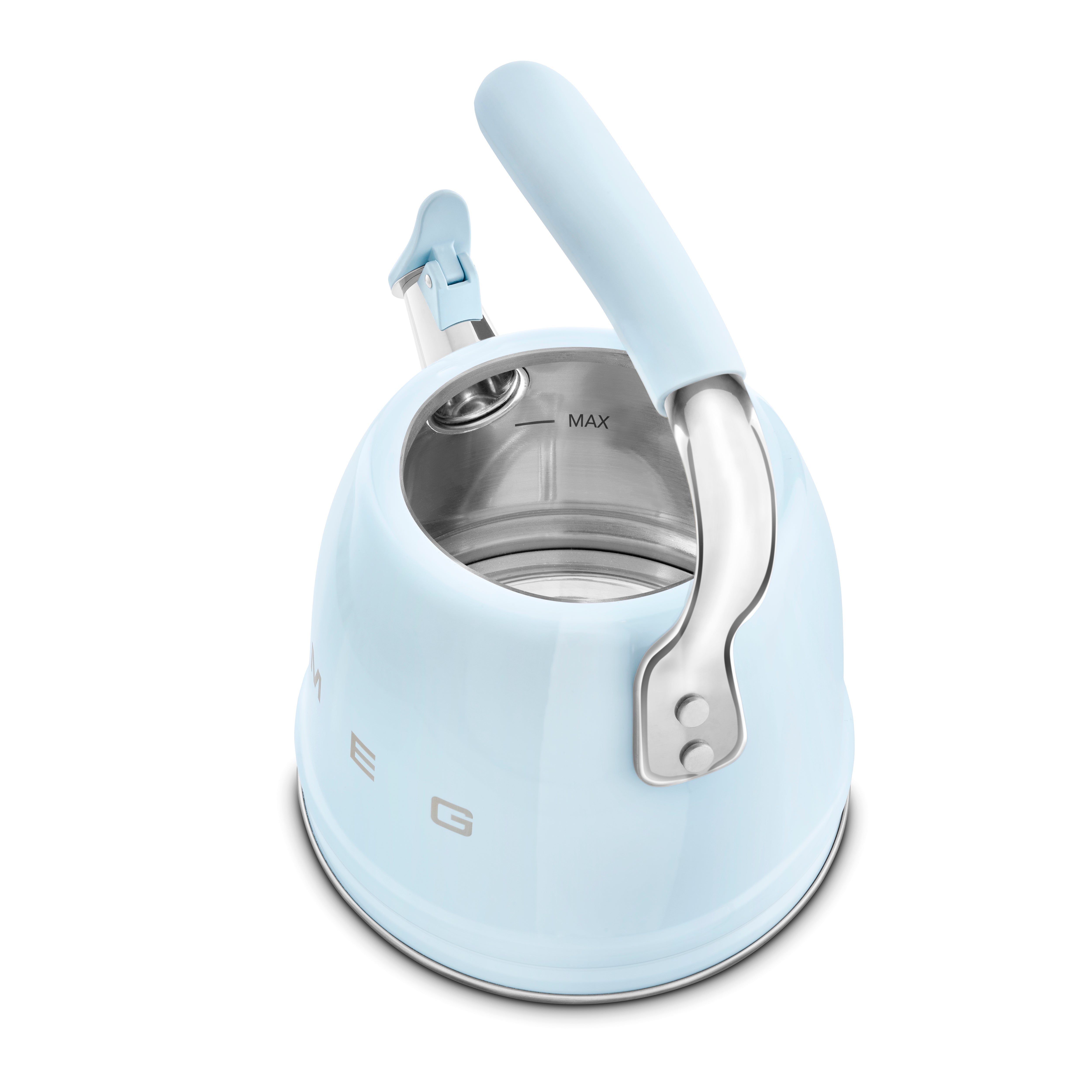 Smeg Whistling Kettle- Pastel Blue