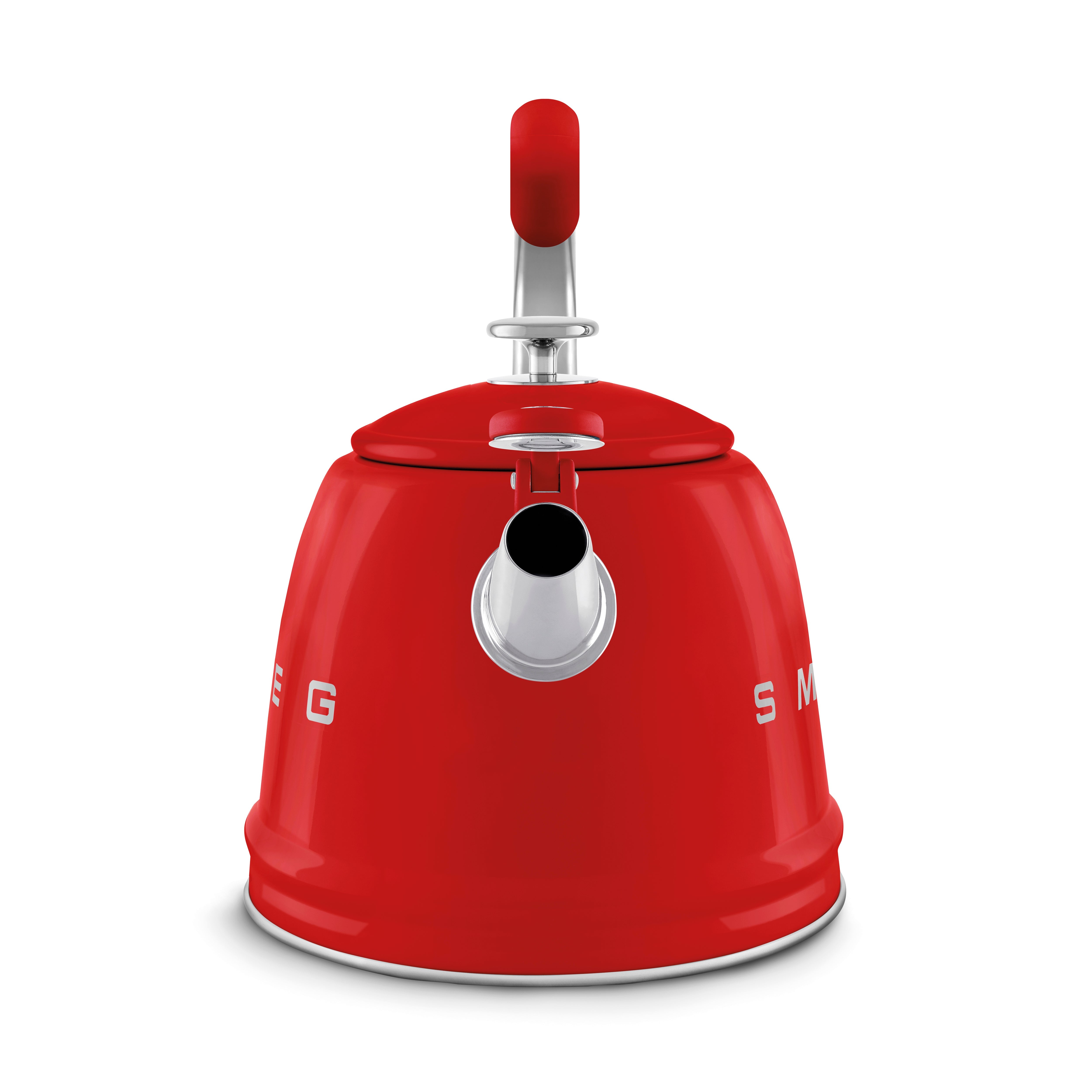 Smeg Whistling Kettle 2.3L-Red