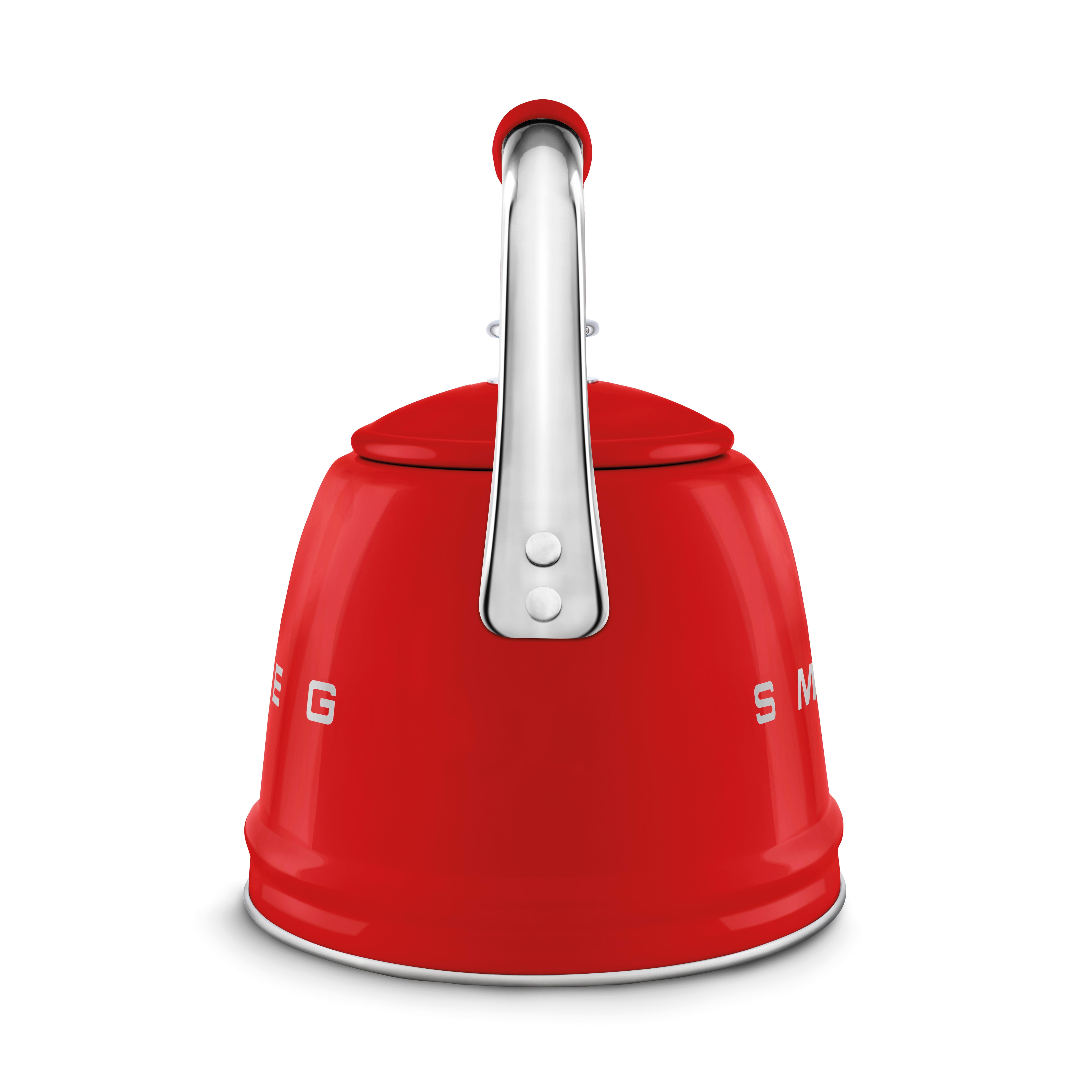 Smeg Whistling Kettle 2.3L-Red