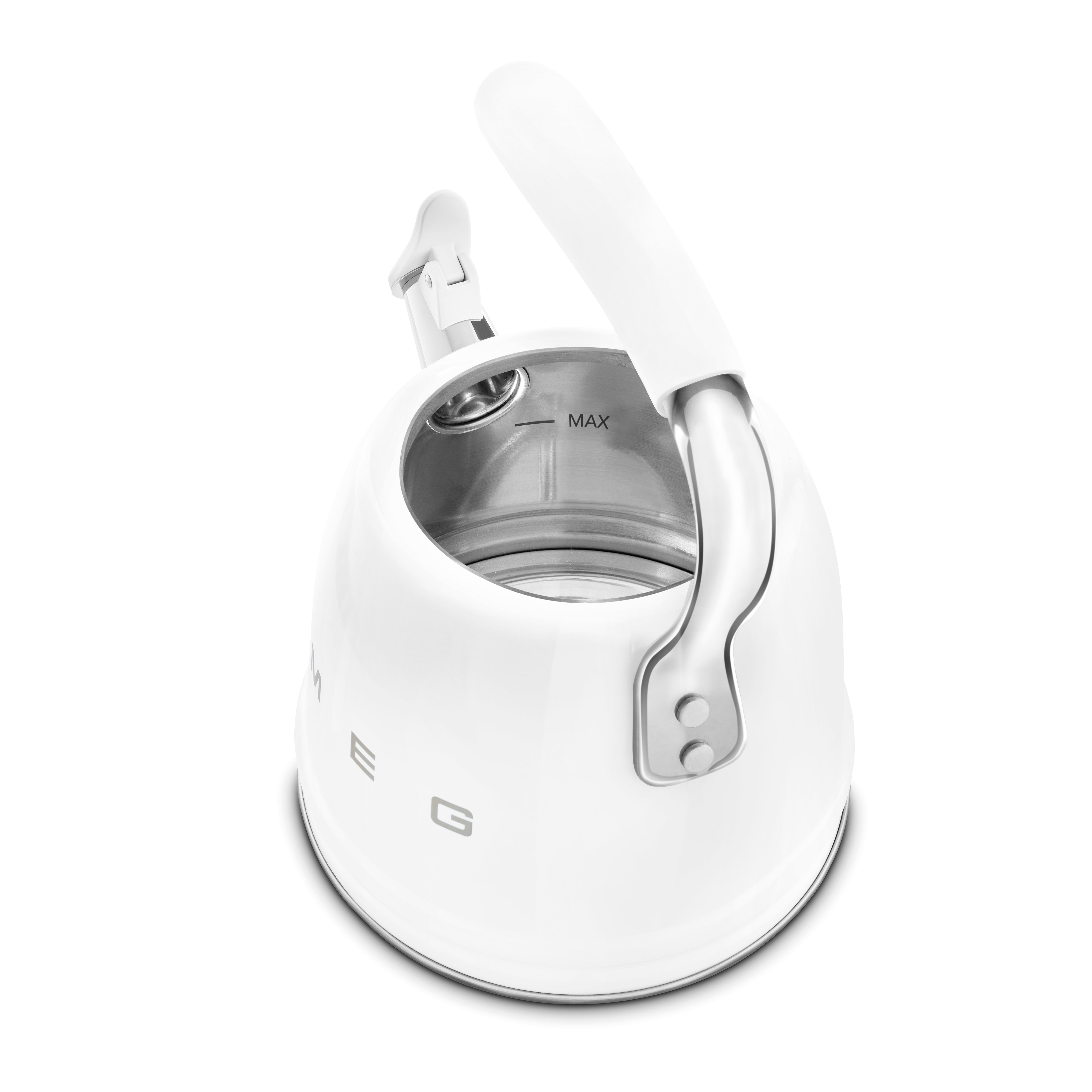 Smeg Whistling Kettle 2.3L-White