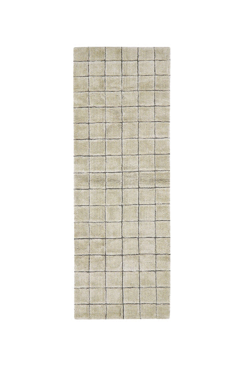 Woolable rug runner Mosaic Sandstone