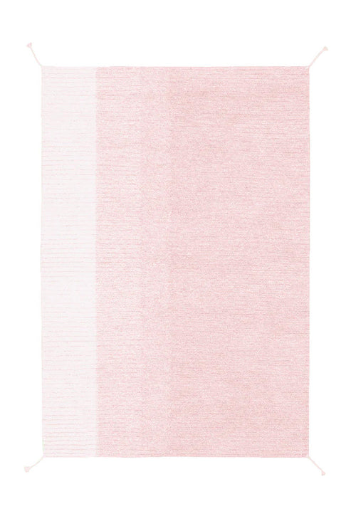 Reversible washable rug Gelato Pink