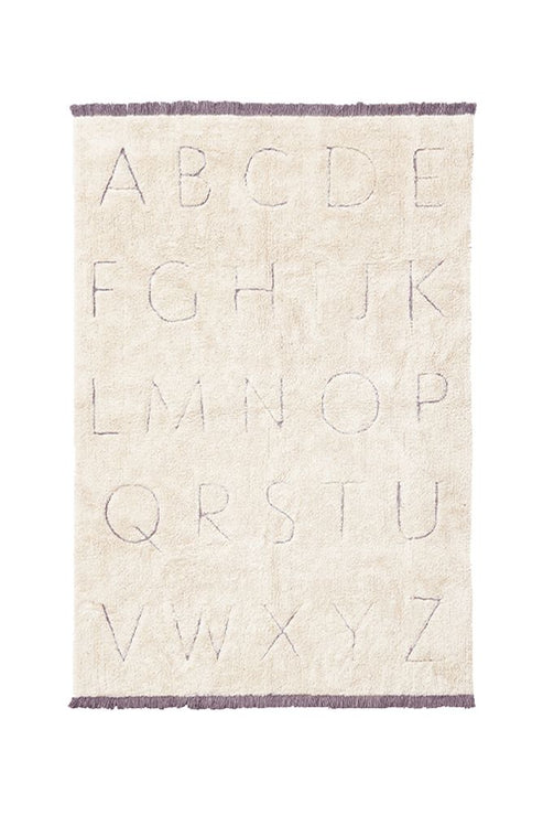 RugCycled washable rug ABC