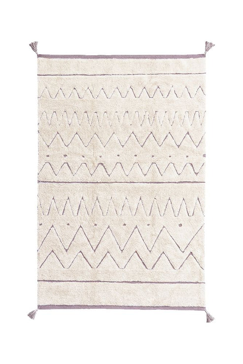 RugCycled washable rug Azteca