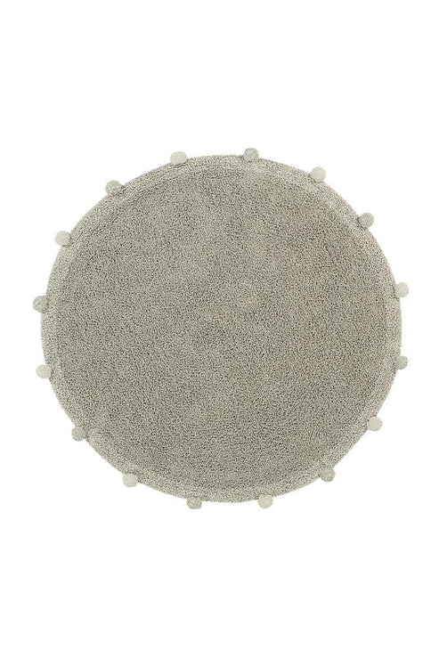 Washable Rug Bubbly Olive - Natural