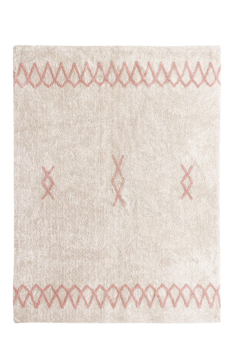 Washable rug Atlas Natural - Vintage Nude