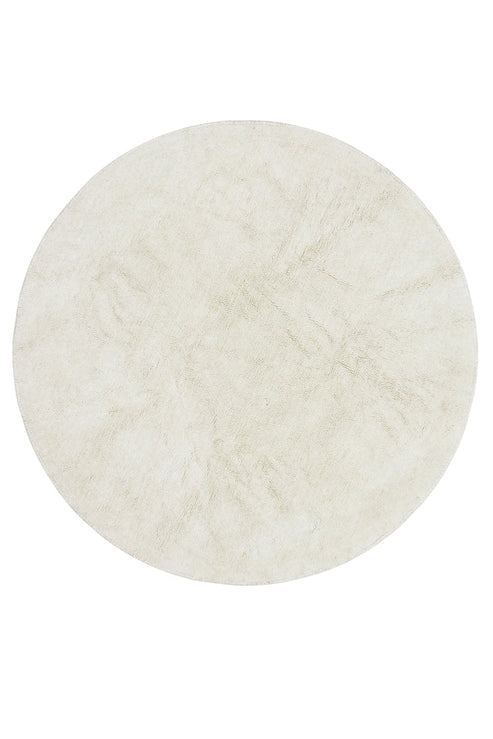 Woolable rug Round Natural