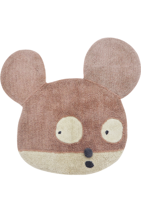 Woolable rug Miss Mighty Mouse