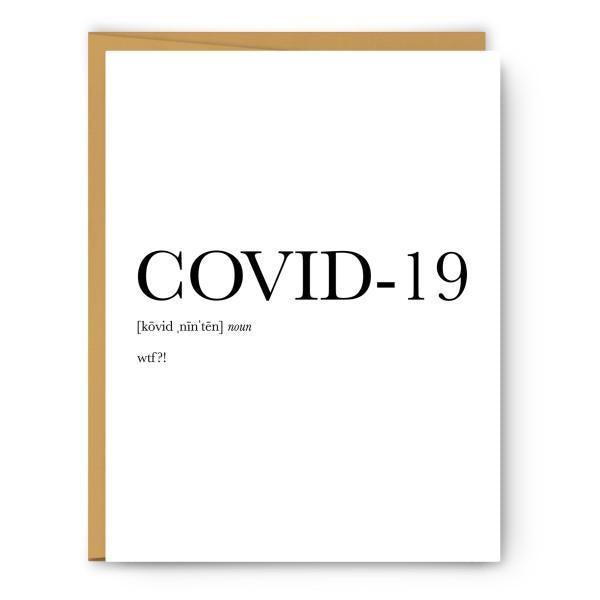 COVID-19 Definition - Everyday Card - Thirty Six Knots - thirtysixknots.com