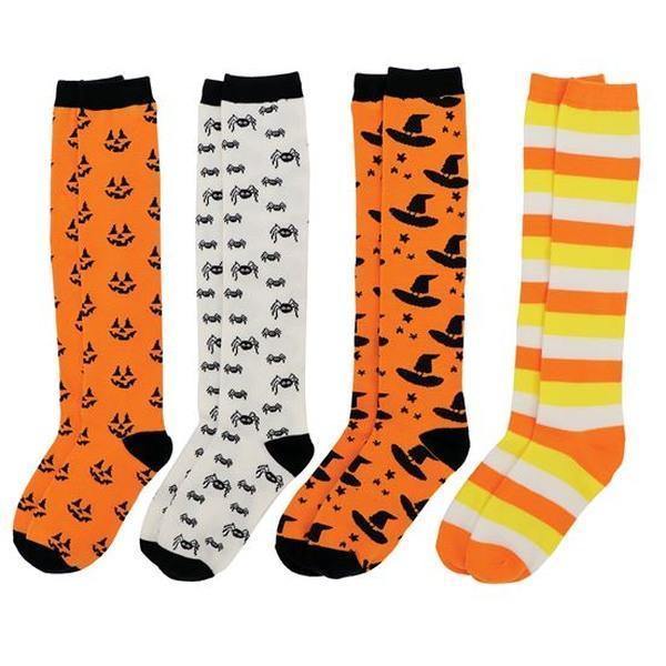 Halloween Knee Socks - Thirty Six Knots - thirtysixknots.com