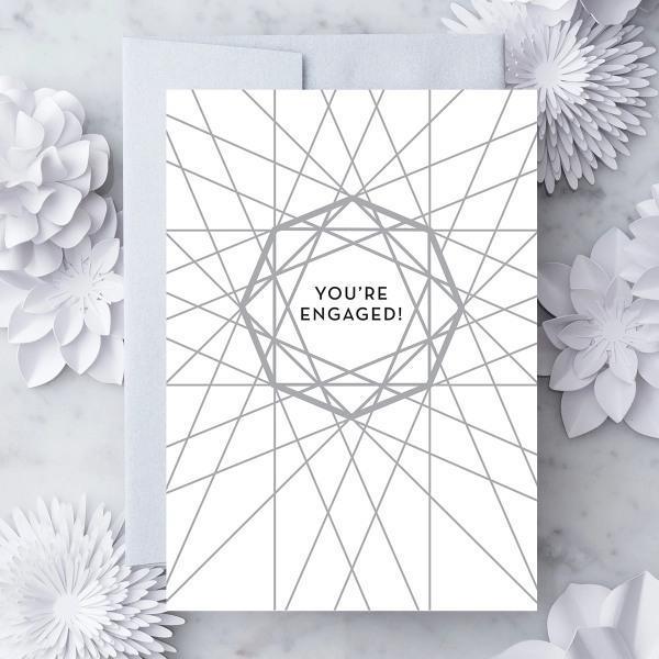 "You're Engaged” Greeting Card - Thirty Six Knots - thirtysixknots.com